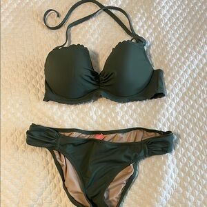 Victoria Secret green bikini